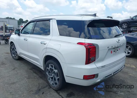 2022 Hyundai Palisade Calligraphy z USA, uszkodzony, nr VIN KM8R7DHE2NU364670